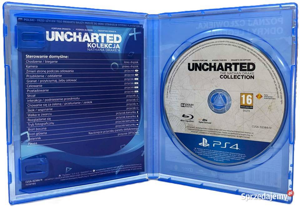 Gra 4 Uncharted Kolekcja Nathana Drakea Elbląg
