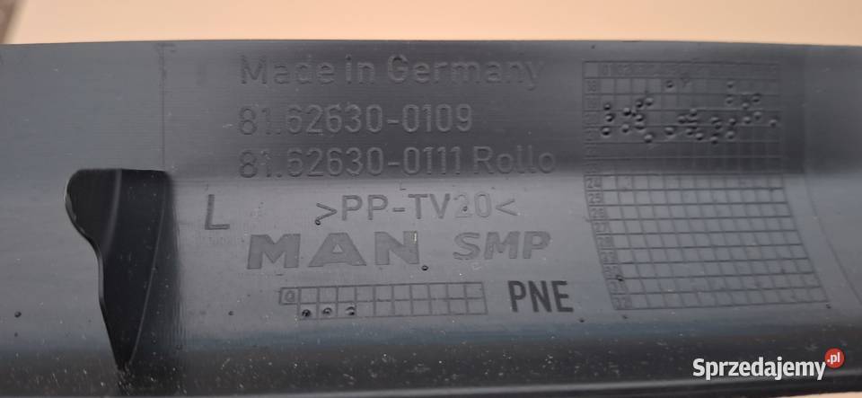 MAN TG3 TGS TGX RAMKA DRZWI OSŁONA 81626300109 lubuskie