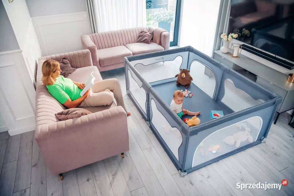 Kojec dziecka PLAC ZABAW boczne wejście Baranowo