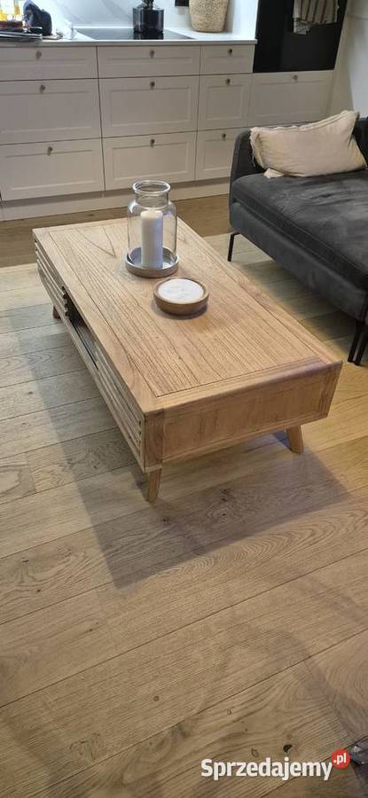 Komoda i stolik Lite drewno Mango Gdynia