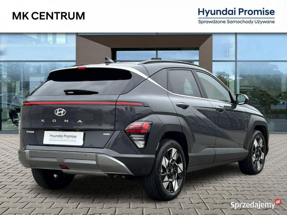 Hyundai Kona 16 GDI 141 HEV Platinum DCT Perłowy SUV Piotrków Trybunalski