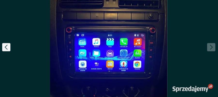 Radio VW B6 Seat Skoda Passat Android 12 8 Ożarowice