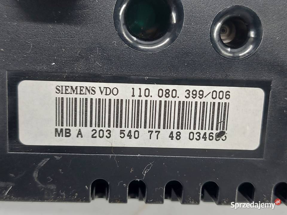 MERCEDES CLC 18 KOMPRESSOR 10r licznik zegary