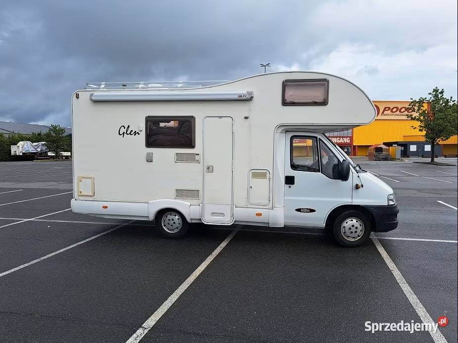 Camper FIAT DUCATO 19 TD 2004 135 przebiegu raty Rok produkcji 2004 zachodniopomorskie Goleniów