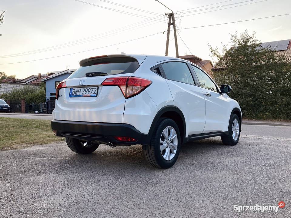 HONDA HRV 2015r 15 130 Biała perła BEZWYPADKOWY Szepietowo