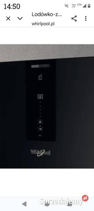 Lodówka zamrażarka Whirlpool