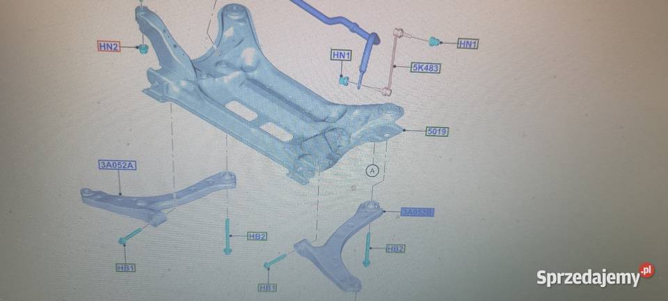 WACHACZ FORD TRANSIT RK313A052AA 2746451 Radom