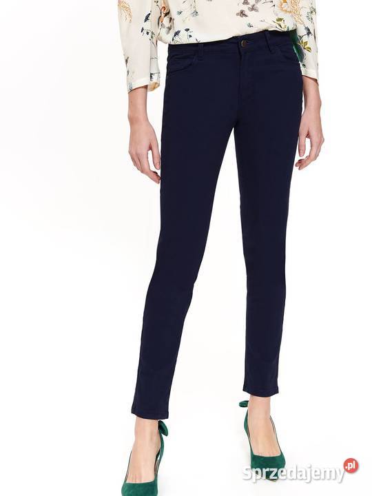 granatowe jeansy rurki Top Secret Top Secret Olkusz