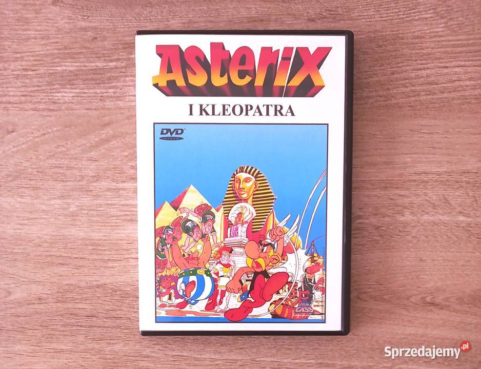 Filmy animowane bajki Asterix 4 płyty DVD do Kraków sprzedam