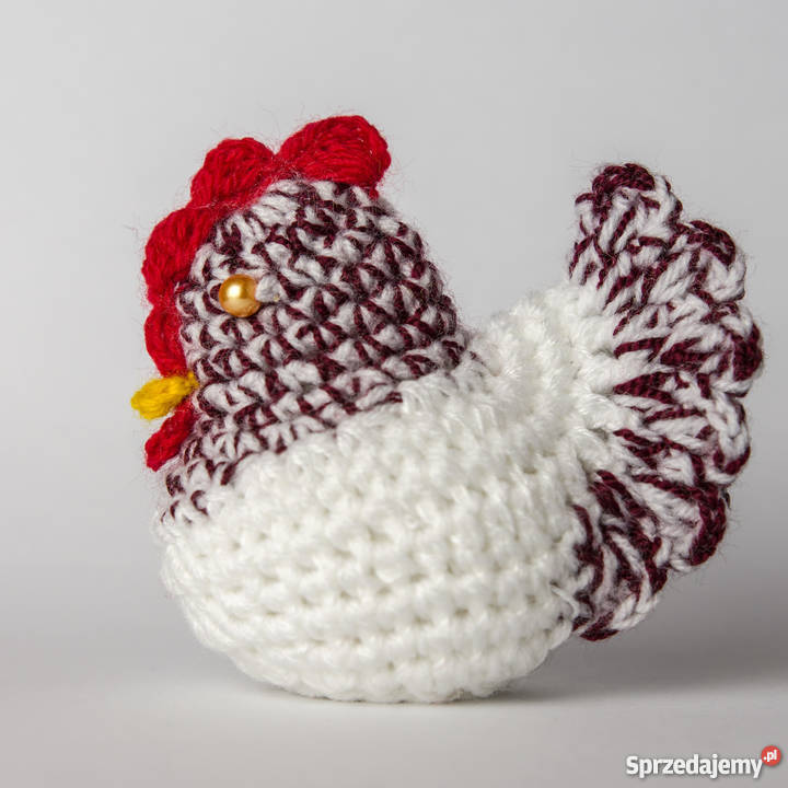 Pisanki szydełkowe KURKI zajączki wielkanocne dolnośląskie