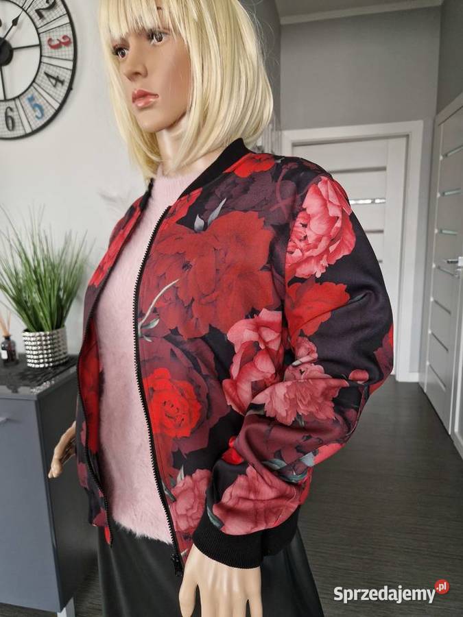 Lekka kurtka zapinana na zamek czarny zachodniopomorskie Nowogard