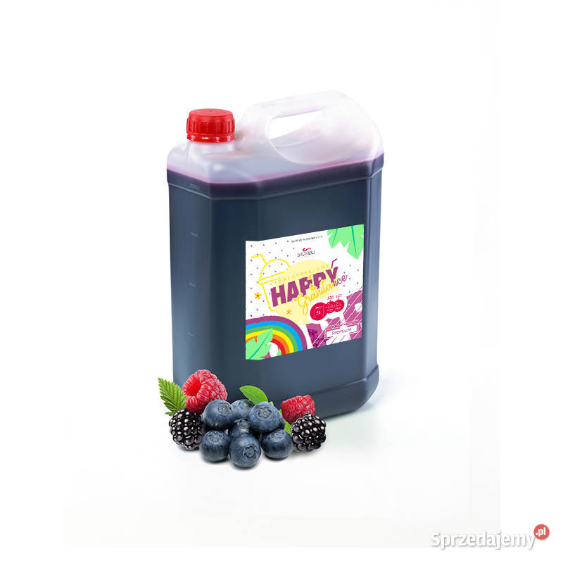 Syrop do granity sorbetu slushy 19 OWOCE LEŚNE 5 Syropy i koncentraty Wschowa
