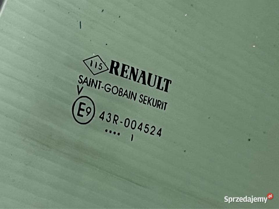 Szyba drzwi tył lewy Renault Kadjar r1621 Dębno Polskie