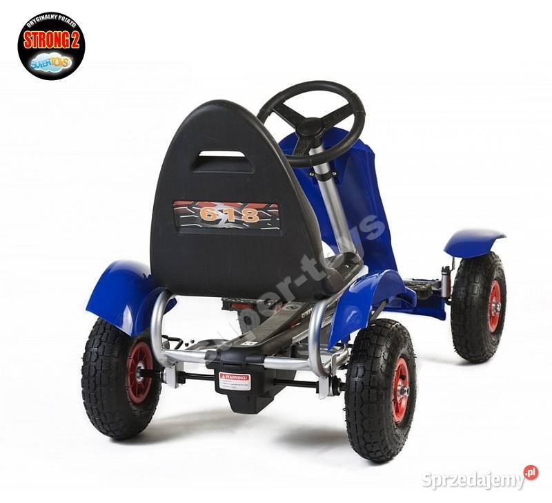 WIELKI GOKART NA PEDAŁY FORMUŁA POMP KOŁAF618 Toruń