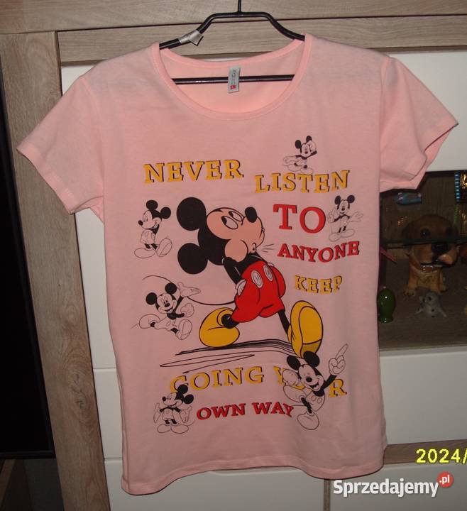 NOWA bawełniana Miki Myszka NAMSO r M L Rozmiar 38(M) Topy i koszulki Rawicz