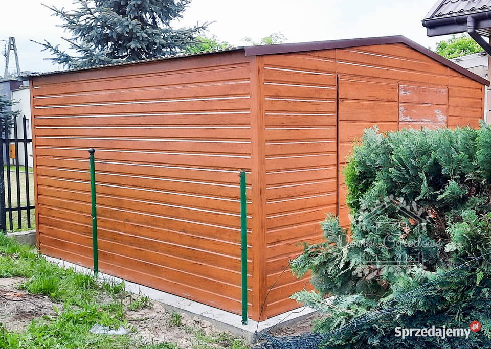 SCHOWEK DOMEK OGRODOWY 4mx4m dwuspad 2x okno Szczecinek