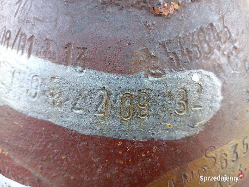 Butla acetylen 40 l 6 długa legalizacja Biadki