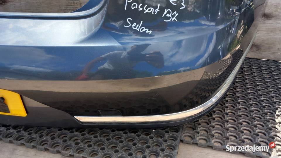VW PASSAT B7 SEDAN ZDERZAK TYŁ LK7X Zderzaki Zbierkowo