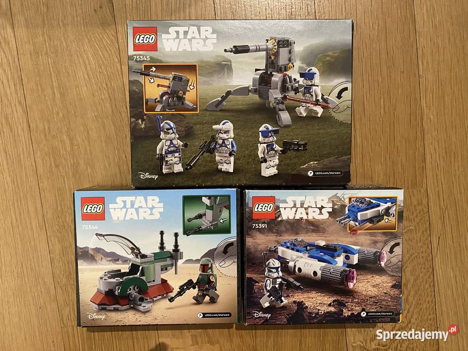 Lego Star Wars 75391 75344 75345 mazowieckie Warszawa