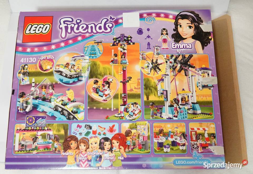 LEGO Friends Kolejka górska w parku rozrywki