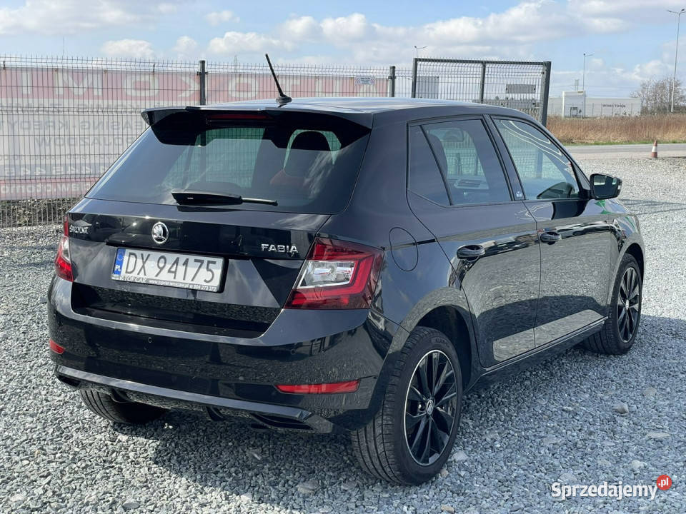 koda Fabia 10 TSi 95 2019r Monte Carlo zadbana Zarejestrowany w Polsce Wojkowice
