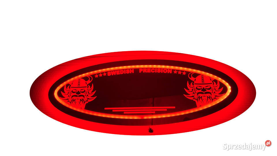 WIKING lustro LED logo na tylną ścianę TIR łóżko Tur