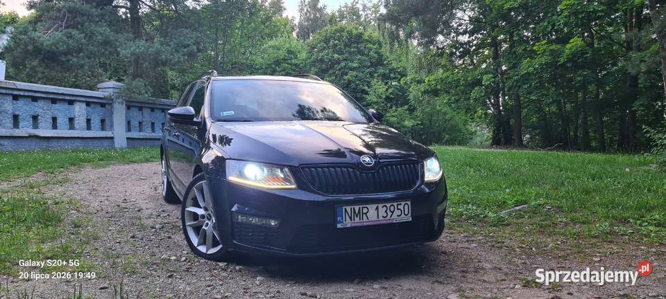 Skoda Octavia 3 20 TDI RS 221 czujnik zmierzchu sprzedam