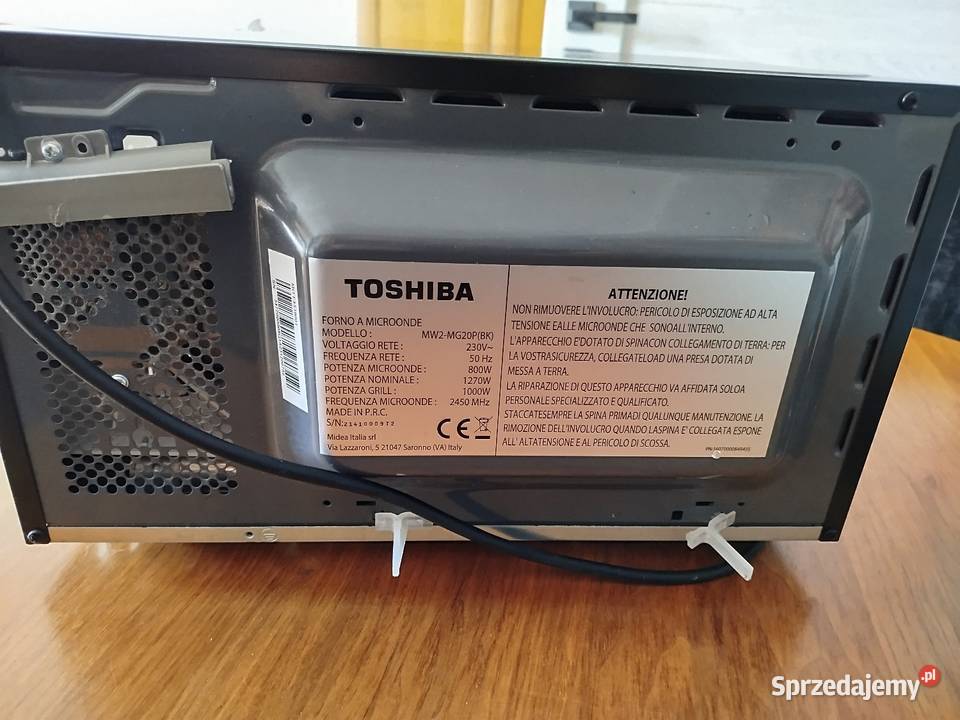 Kuchenka mikrofalowa Toshiba uzywana dolnośląskie Dzierżoniów sprzedam