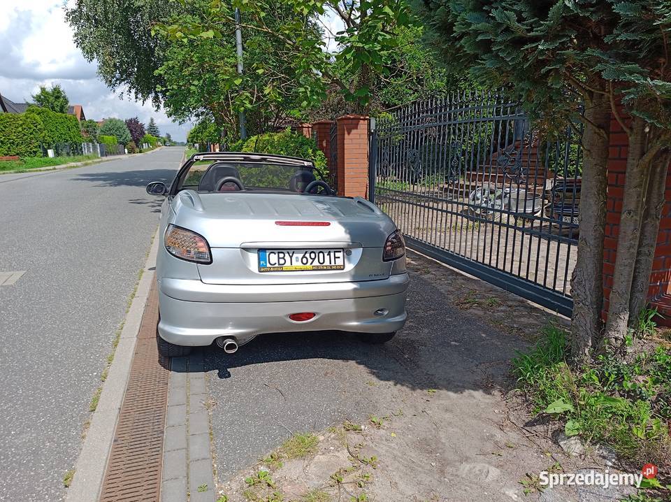 Peugeot 206 CC S16 najlepsza wersja PIĘKNY MAŁY 2/3 Bydgoszcz