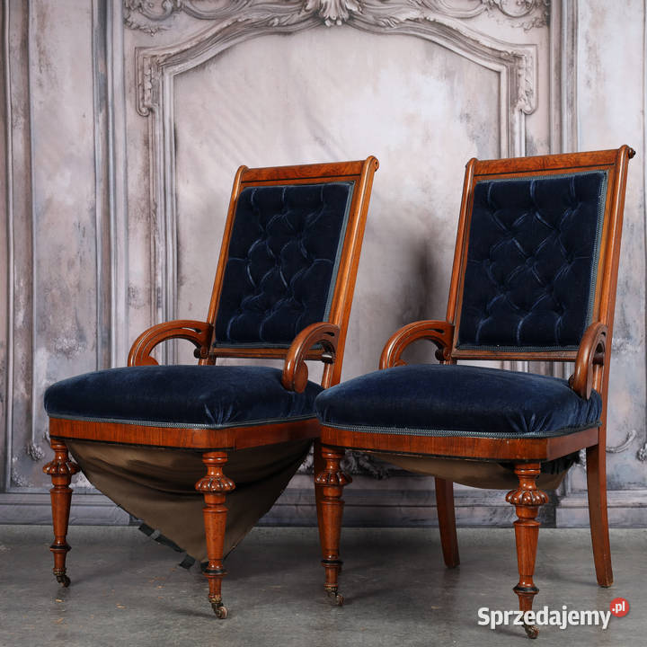 ARTexpert Para foteli w stylu wiktoriańskim zachodniopomorskie Dobrzany