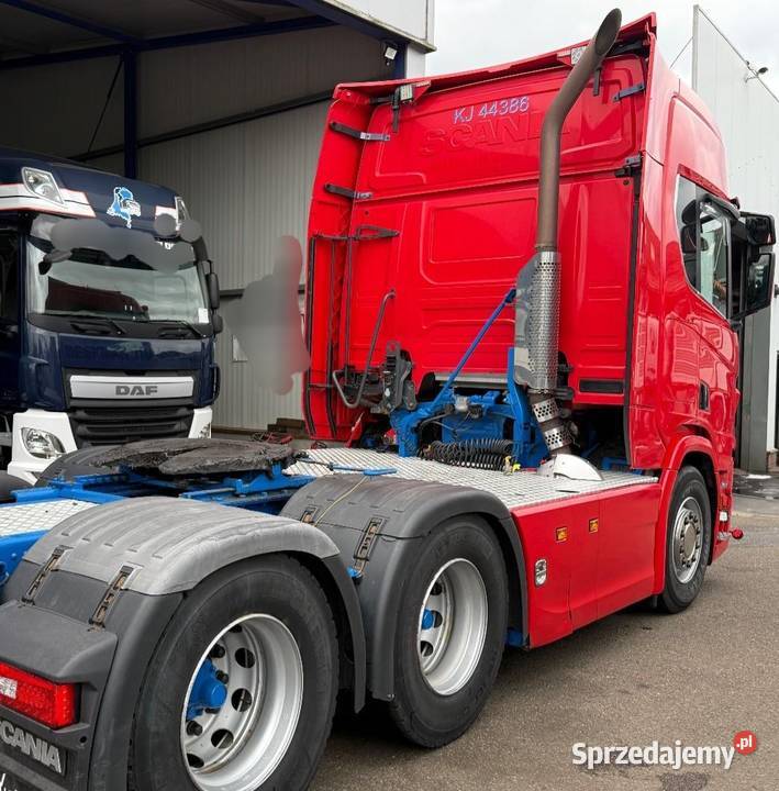Ciagnik siodlowy 74 tonowy ciagnik 6x4 SCANIA Warszawa