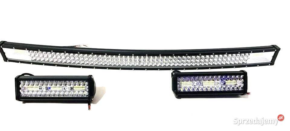 Szperacz LED BAR 540W 104 i 2 x 180W lampa halogeny mazowieckie