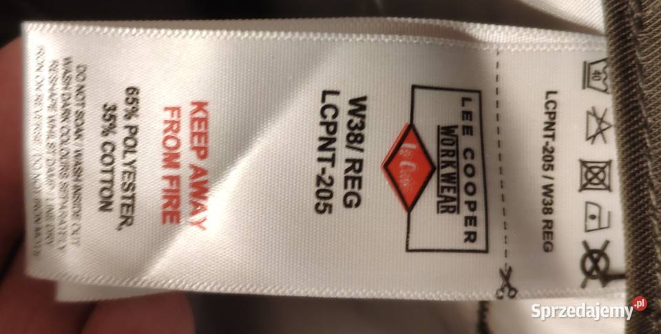 Spodnie męskie Lee Cooper typ Cargo nowe W38 L31 Kraków