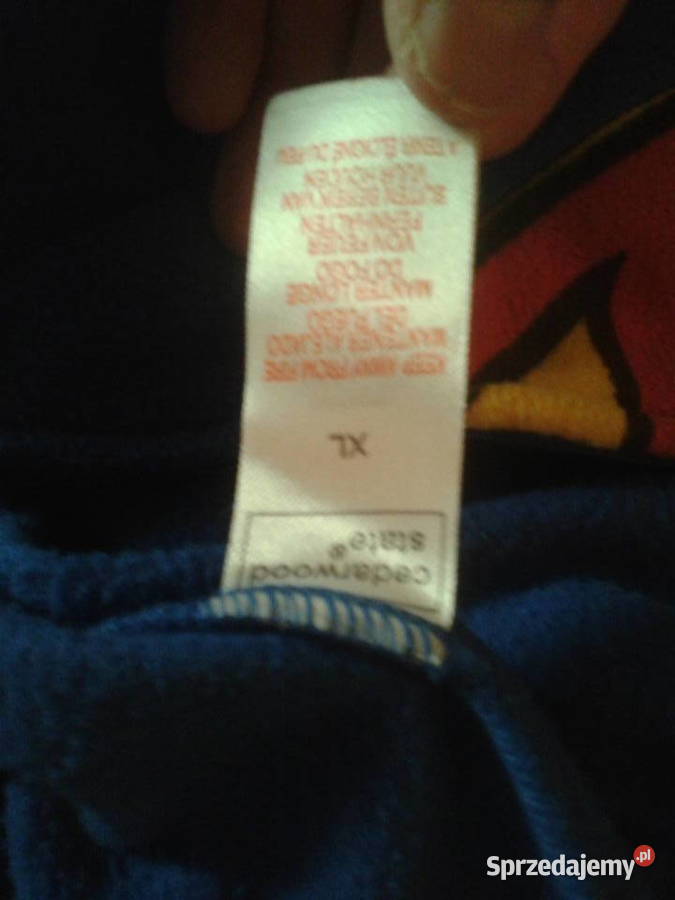 Śpioch piżama kostium SUPERMAN rozmiar XL