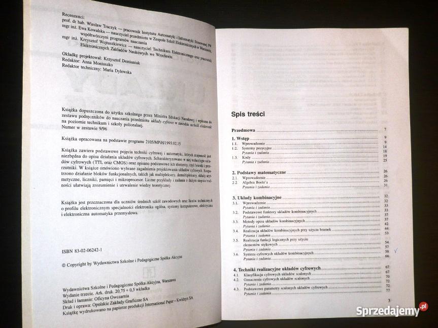 UKŁADY CYFROWE Wojciech Głocki Podręczniki Konin