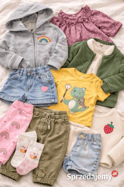 Odzież dziecięca second hand cream luz mix hurt Rozmiar 56 Kraków