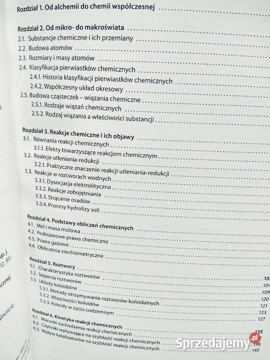 Z chemią w przyszłość 1 podręcznik szkolne Warszawa
