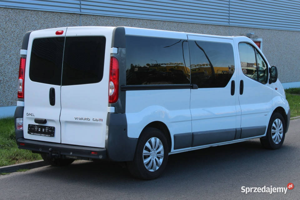 Opel Vivaro CDTi Long L2H1 Klima I 20012014 ABS Samochody osobowe Lubań
