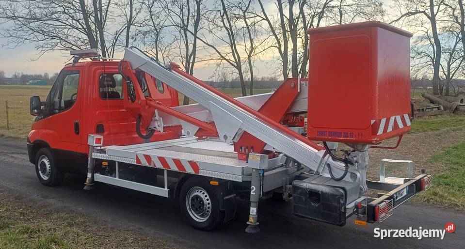 Iveco daily Multitel MX 170 zwyżka podnośnik mazowieckie Żabia Wola