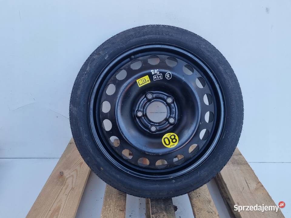 KOŁO DOJAZDOWE dojazdówka 11570 R16 5x110 Motoryzacja Chełm