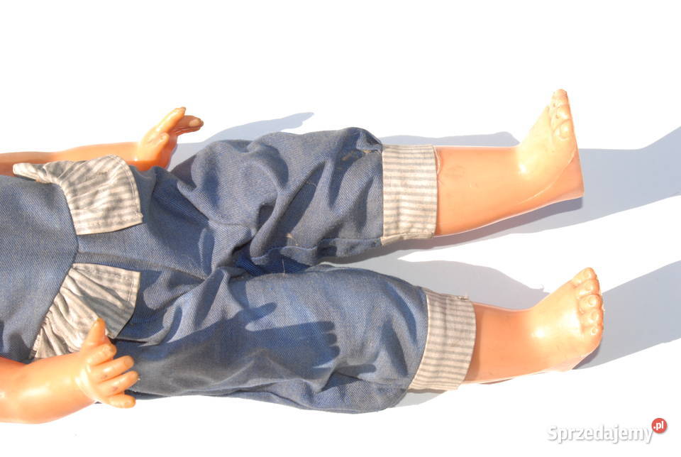 Stara zabawka lalka sygnowana lata 4050 unikat Cieszyn