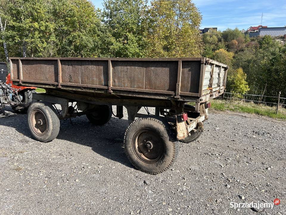 Przyczepa Rolnicza Autosan D 47 wywrotka 3 Nowy Sącz
