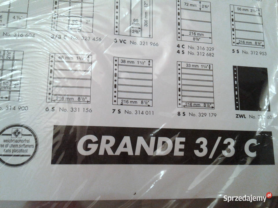 Karty LEUCHTTURM do system Grande 33 C 10 Łódź sprzedam