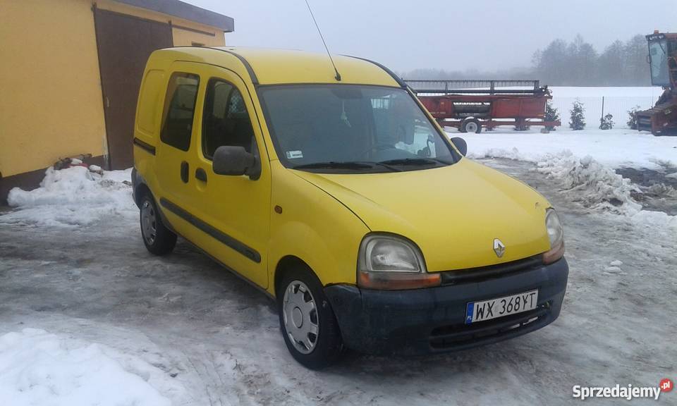 Renault Kangoo 19D 2os Paka OKAZJA kujawsko-pomorskie Kikół
