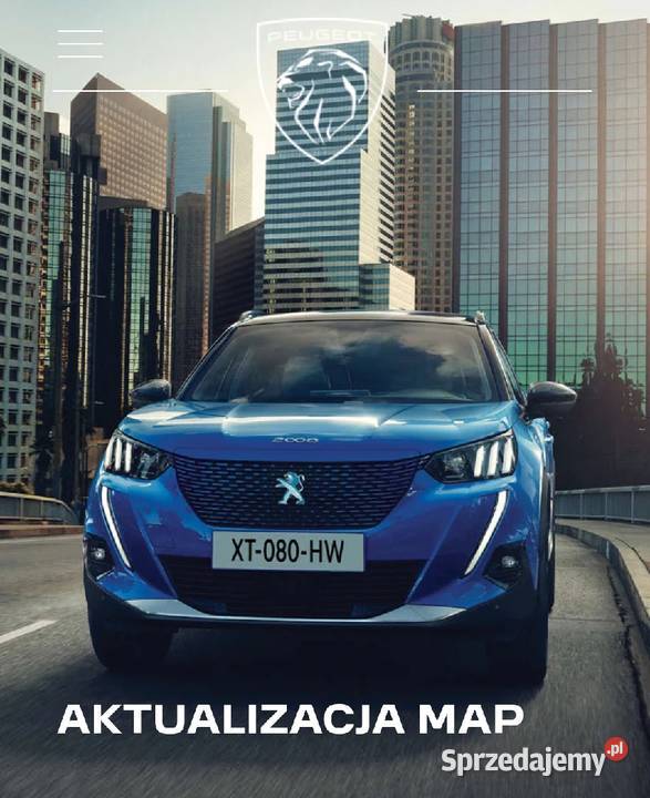 Aktualizacja map do nawigacji Peugeot 3008 Aleksandrów Łódzki