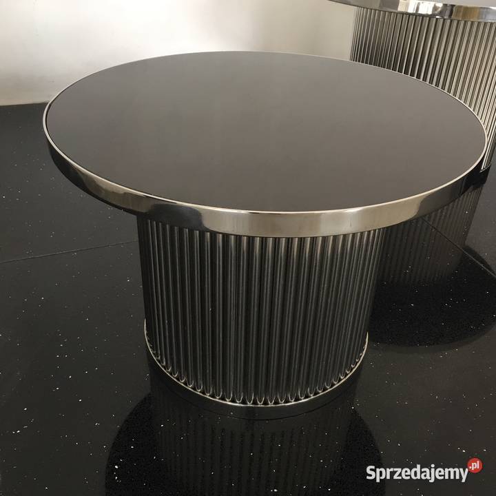Stolik Olivson model Royal stal polerowana 80 na 80cm Stoły, krzesła, biurka mazowieckie Piaseczno