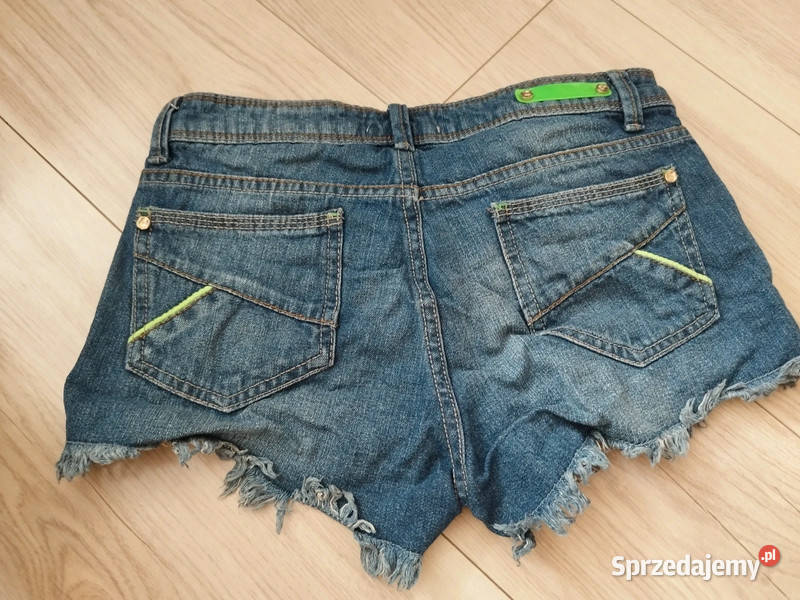 spodnie krótkie jeansowe szorty Łódź