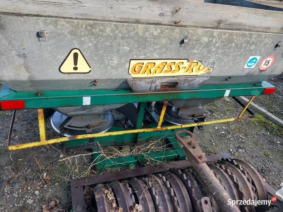 Rozsiewacz nawozu Grass Rol opolskie Grodków sprzedam
