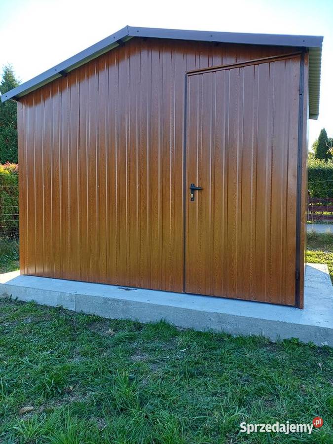 Złoty Dąb Garaż Blaszany Blaszak Schowek Biłgoraj