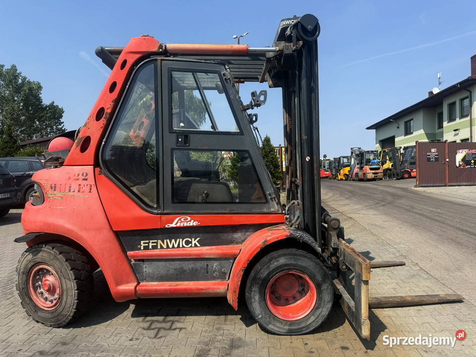 wózek widłowy LINDE H60T03 LPG udźwig 6000 410m Wózki widłowe Działoszyn